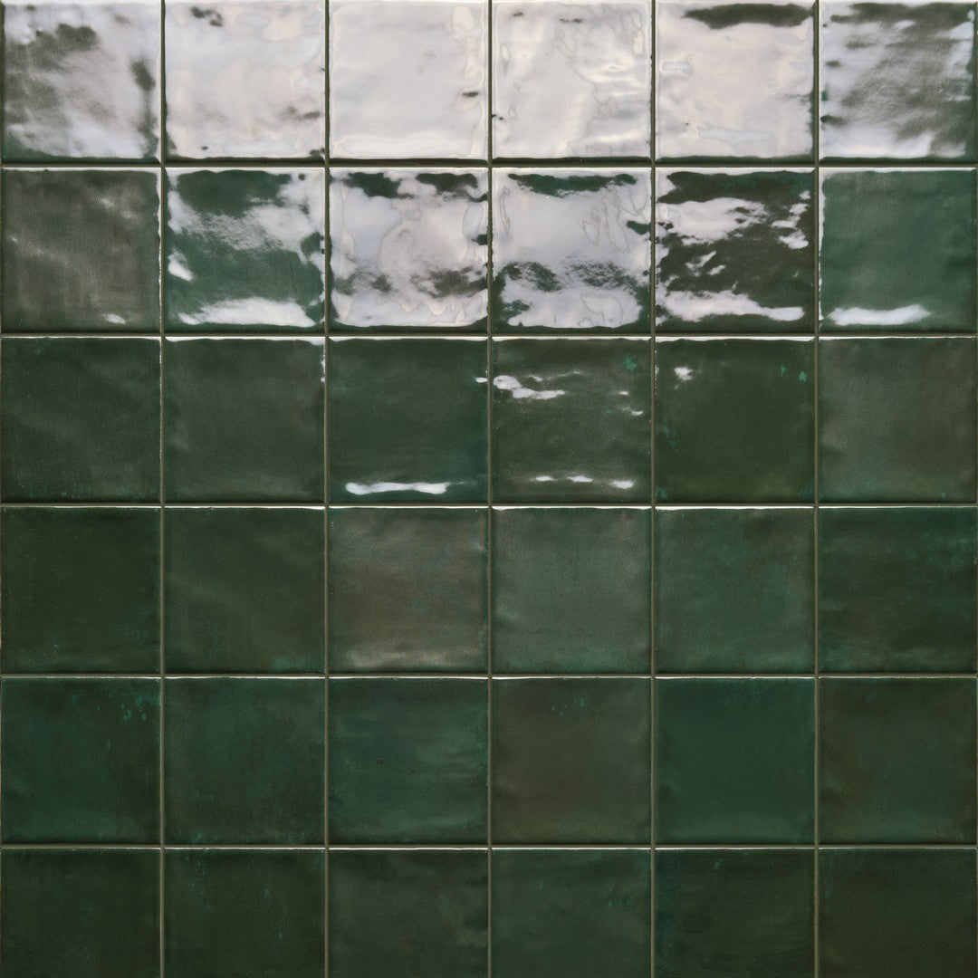 Tesoro Marrakech 4" x 4" Pressed Glossy Porcelain Tile