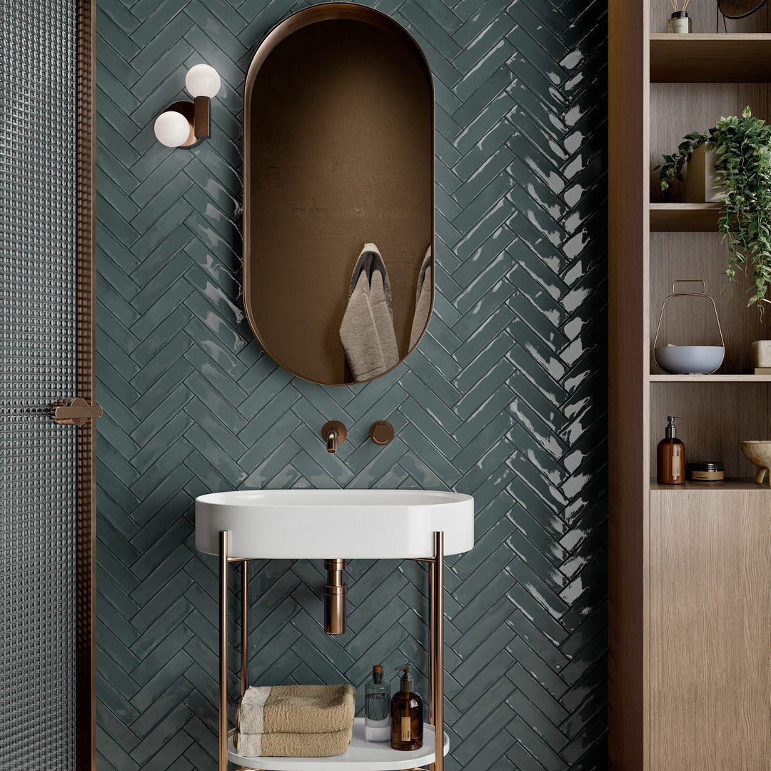 Tesoro-Marrakech-2-x-8-Pressed-Glossy-Porcelain-Brick-Tile-Ocean