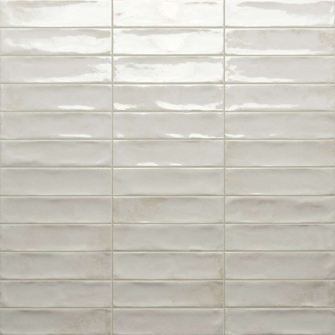 Tesoro Marrakech 2" x 8" Pressed Glossy Porcelain Brick Tile