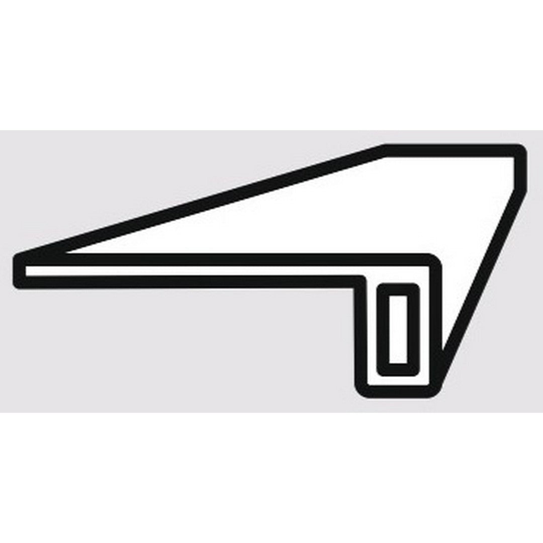 Tesoro Luxwood XL 12" x 48" Vinyl Square Nose Stair Tread