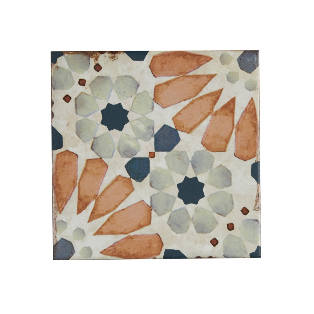 Lungarno Retrospectives 8" x 8" Pressed Matte Porcelain Floor Tile