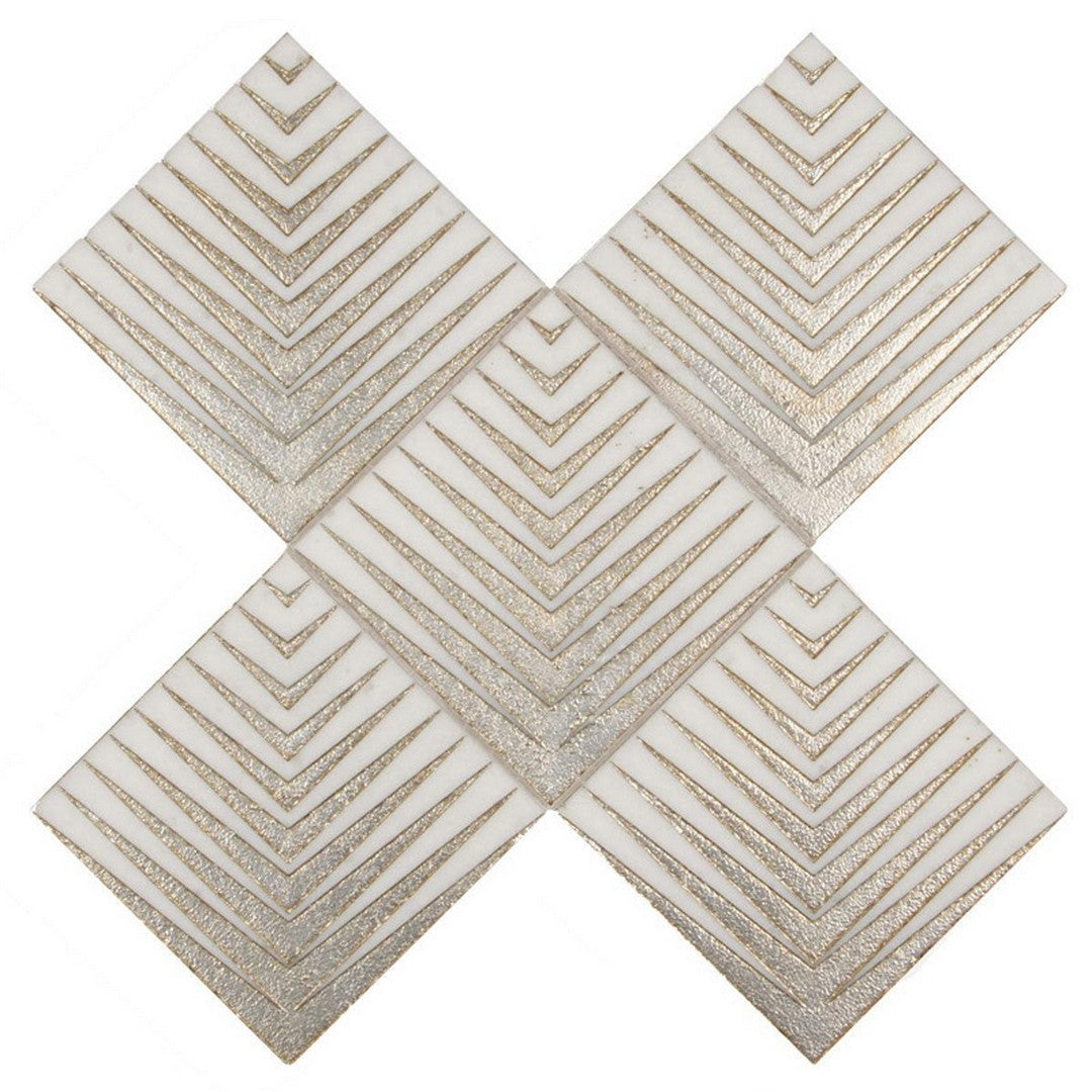 MiR Artistic 11.2" x 11.2" Natural Stone 4.9" Tile