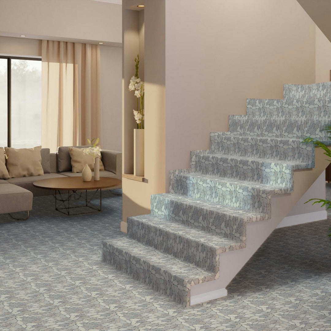 Qualis-Ceramica-Chelsea-12-x-12-Matte-Natural-Stone-Xl-Sliced-Pebble-Mosaic-Beige-Xl-Sliced