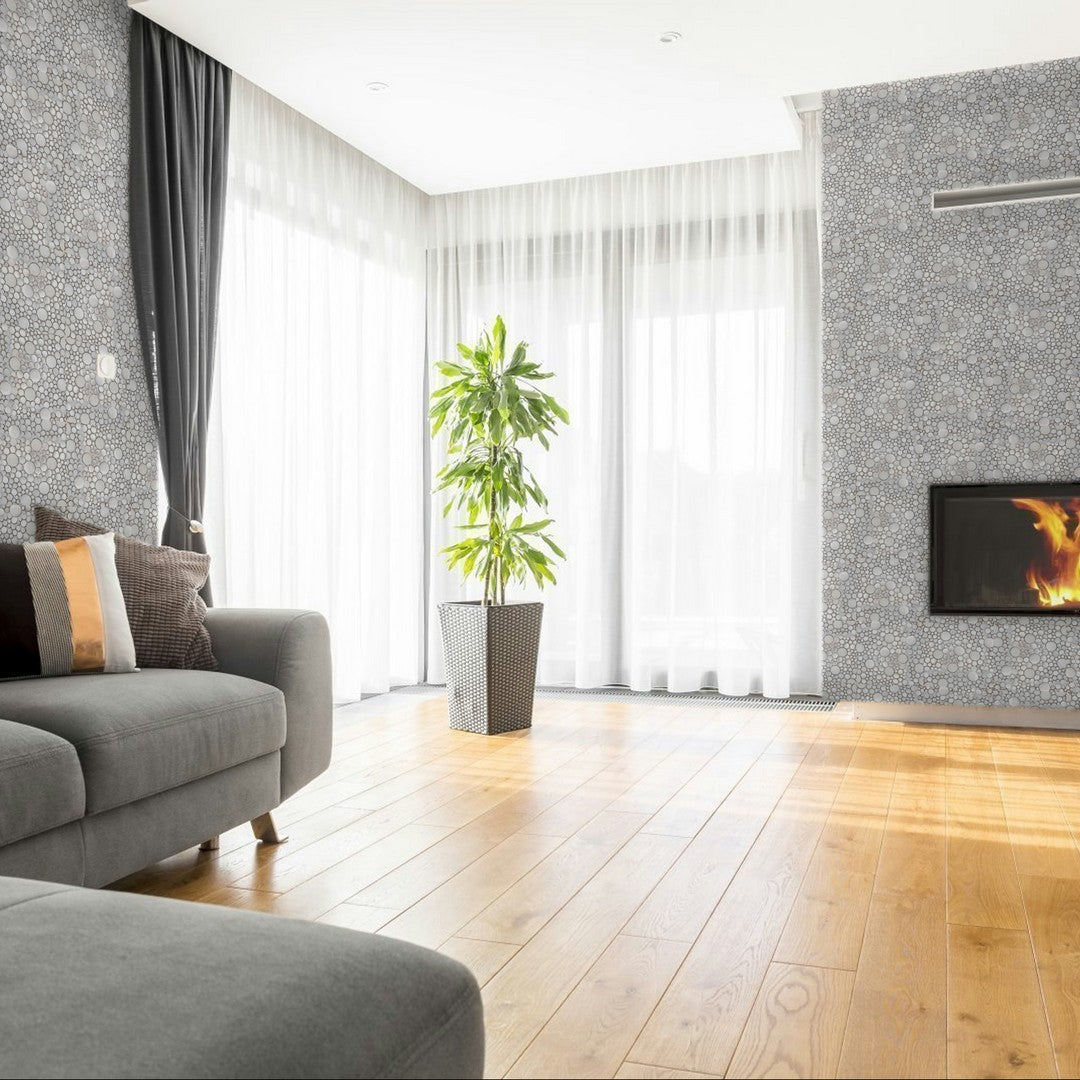 Qualis-Ceramica-Chelsea-12.2-x-12.2-Metal-Penny-Rounds-Inox-Mosaic-Silver