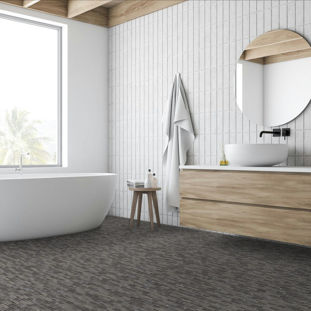 Qualis-Ceramica-Chelsea-11.6-x-11.6-Natural-Stone-Stacked-Brick-Marble-Mosaic-Grey