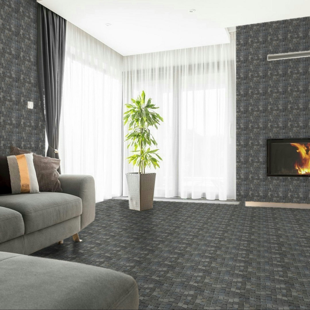 Qualis-Ceramica-Chelsea-11.6-x-12-Natural-Stone-Cubic-Brick-Marble-Mosaic-Dark-Grey