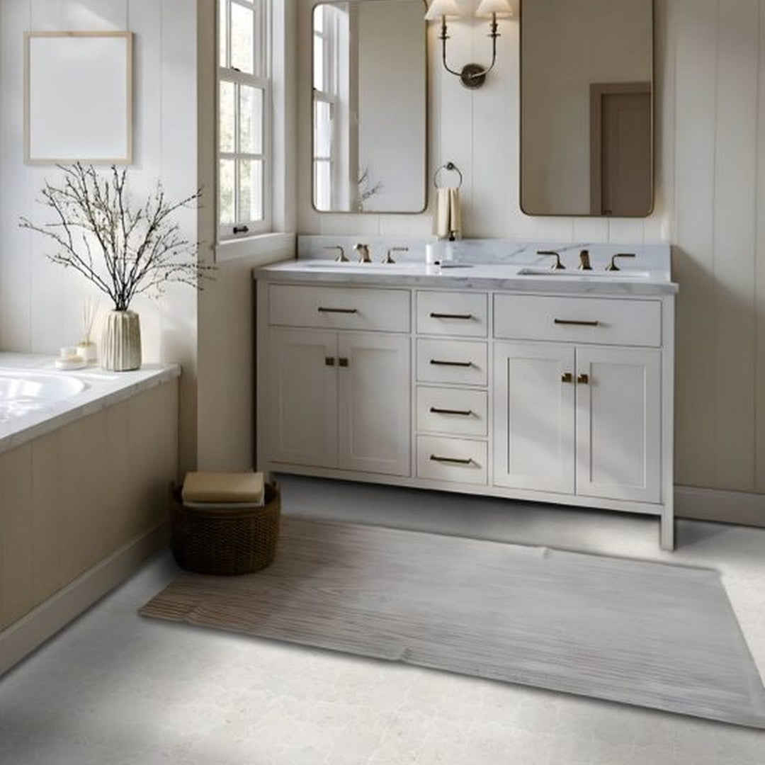 Qualis-Ceramica-Chelsea-12-x-12-Marble-3-Cross-&-Star-Mosaic-Cross-&-Star-Beige