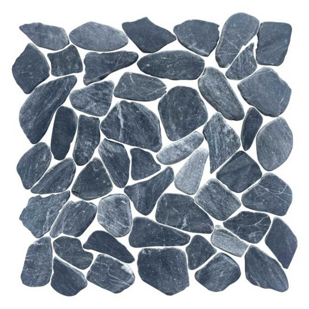 QC Chelsea 12" x 12" Matte Natural Stone Mini Opus Marble Mosaic