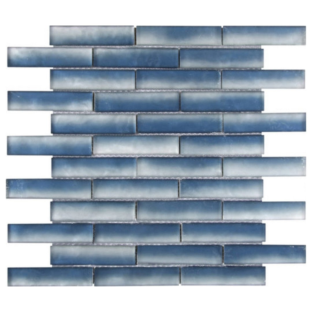 Qualis Ceramica Chelsea 11.7" x 11.8" Matte Glass Mix Baguette Mosaic