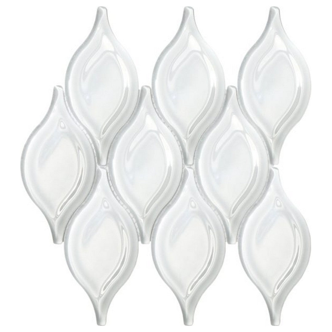 Qualis Ceramica Chelsea 11" x 12" Glass Tears Mosaic