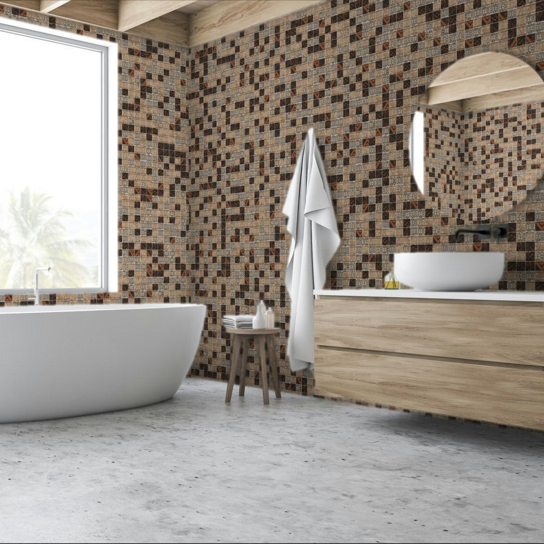 Qualis-Ceramica-Chelsea-12-x-12-Natural-Stone-7-8-Decor-Mix-Marble-Glass-Mosaic-Brown-Decor