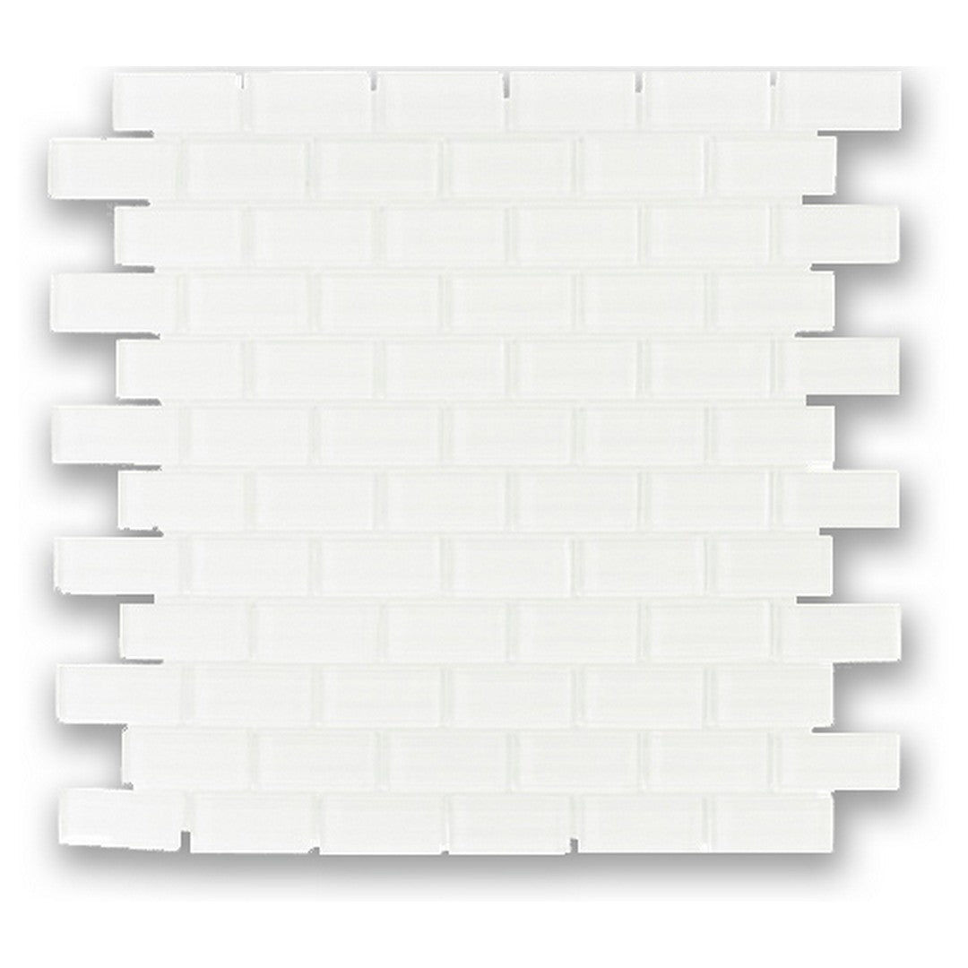 Qualis Ceramica Hamptons 11" x 11" Porcelain Offset Daisy Wall Mosaic