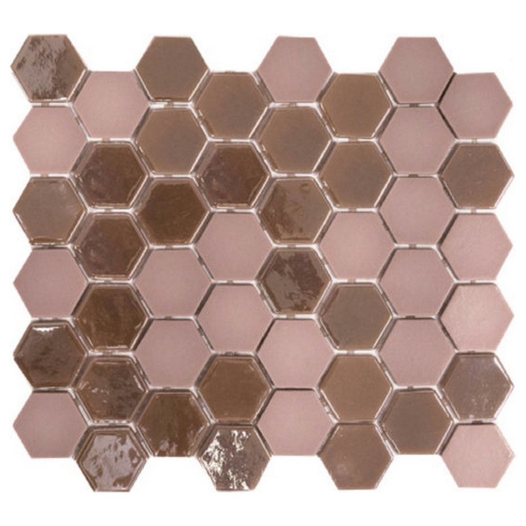 QC Hamptons 11" x 13" Glass Confetti Mosaic