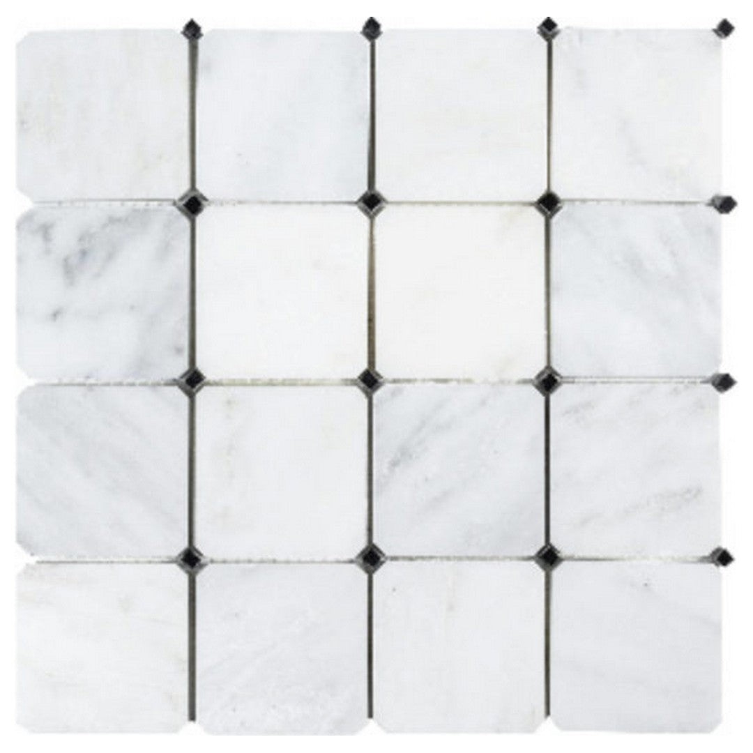 Qualis Ceramica Hamptons 11" x 11" Natural Stone Fontaine Mosaic
