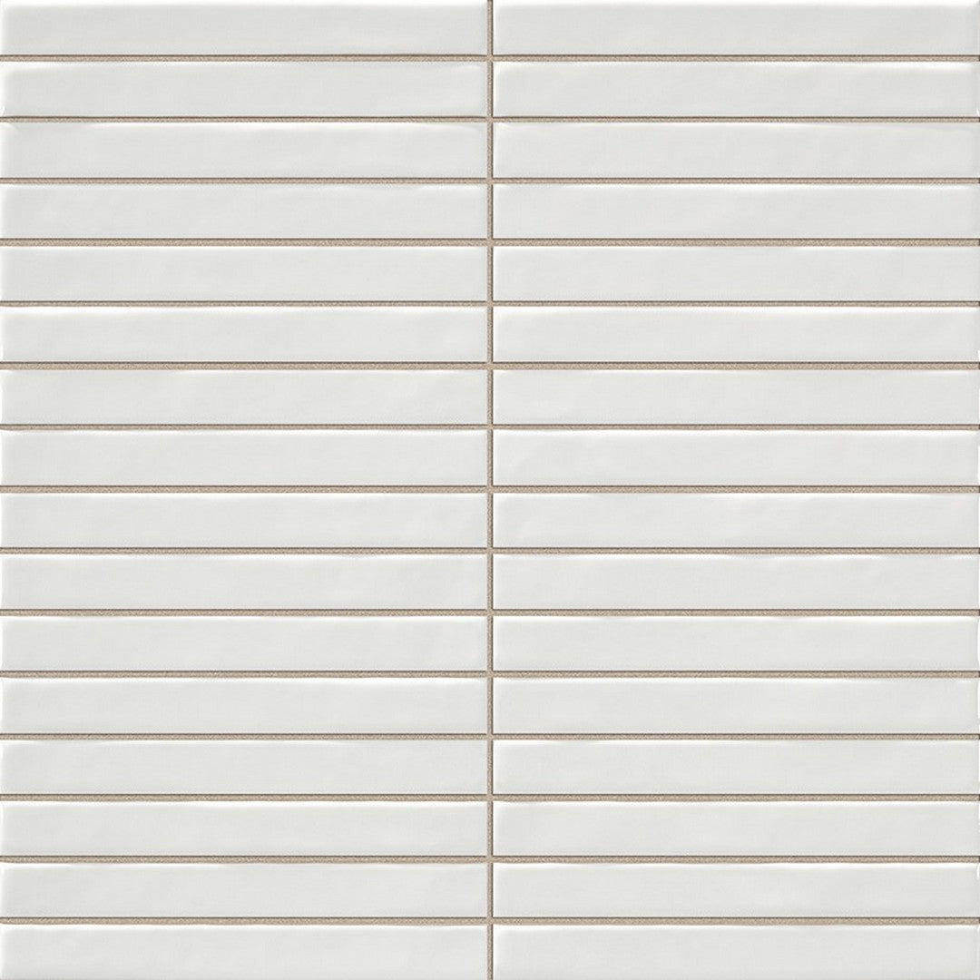 Rickert LaPlatera Pencil 14" x 14" Glossy Ceramic Tile