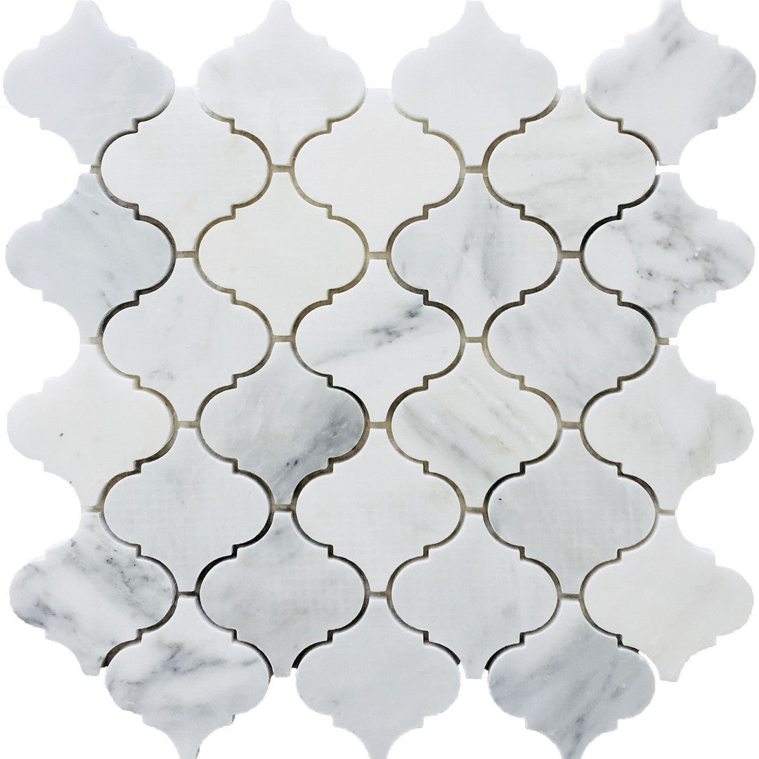 Rickert Oriental 12" x 12" Polished Marble Mosaic