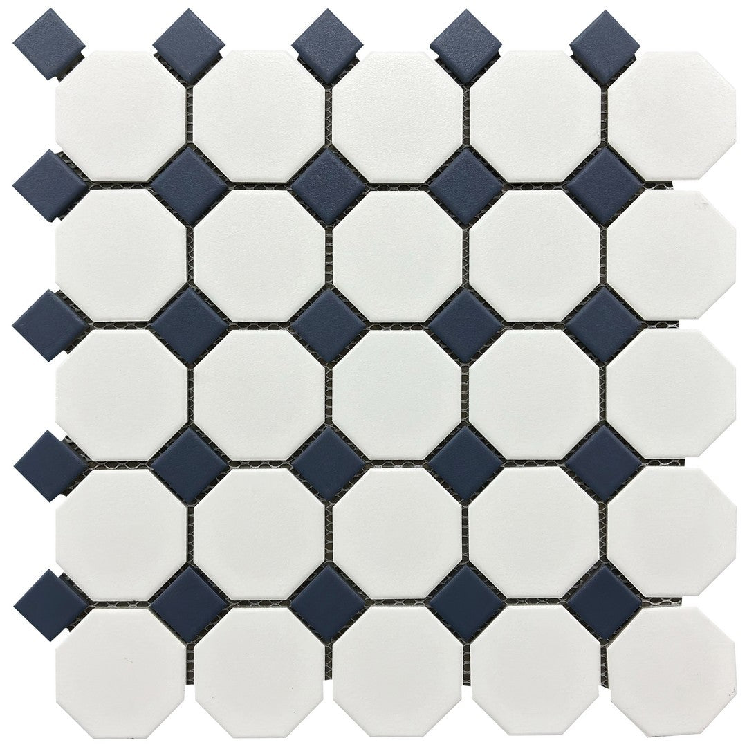 Rickert 11.61" x 11.61" Matte Porcelain Mosaic
