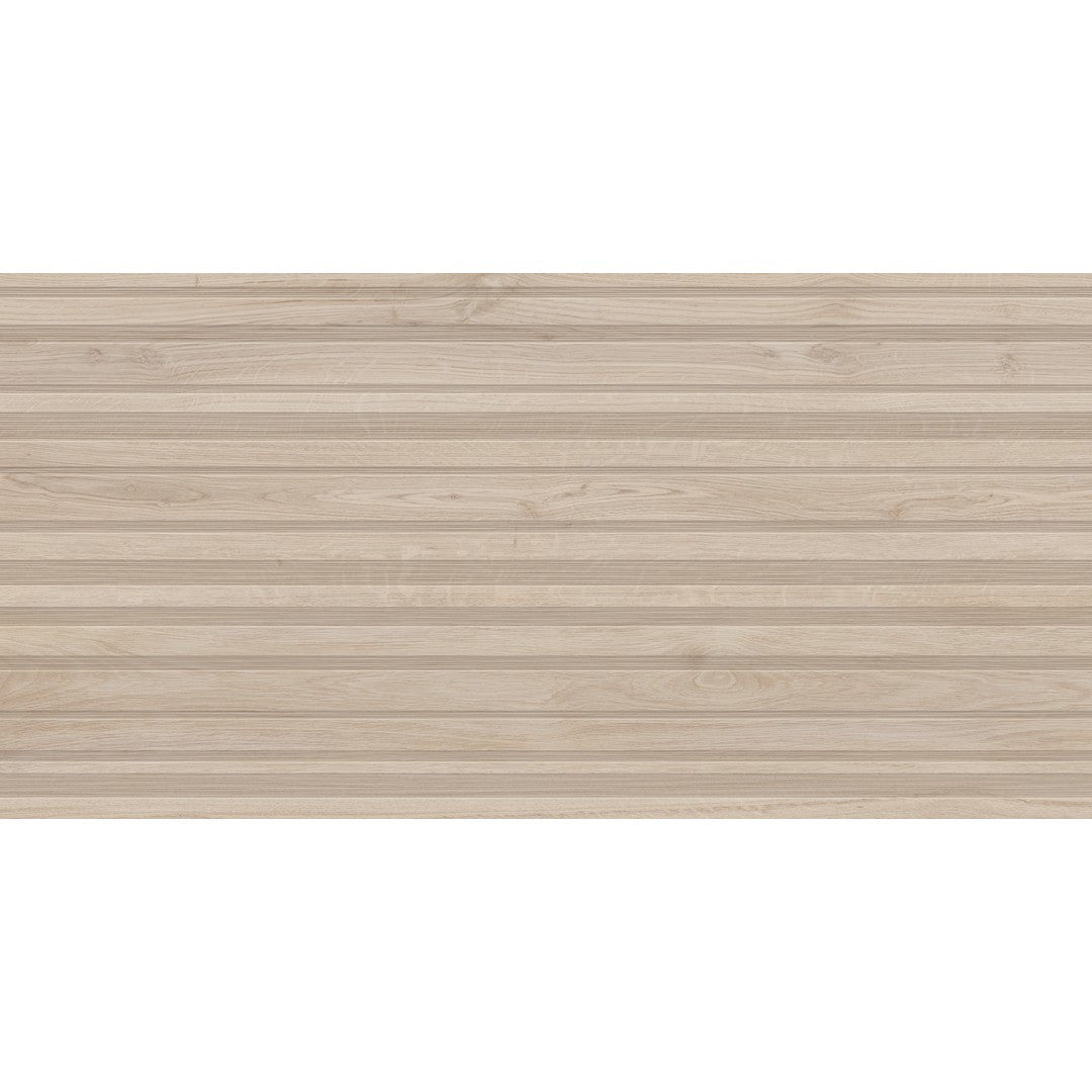 Tesoro Venatto 24" x 48" Rectified Matte Deco Metric Porcelain Wood Tile