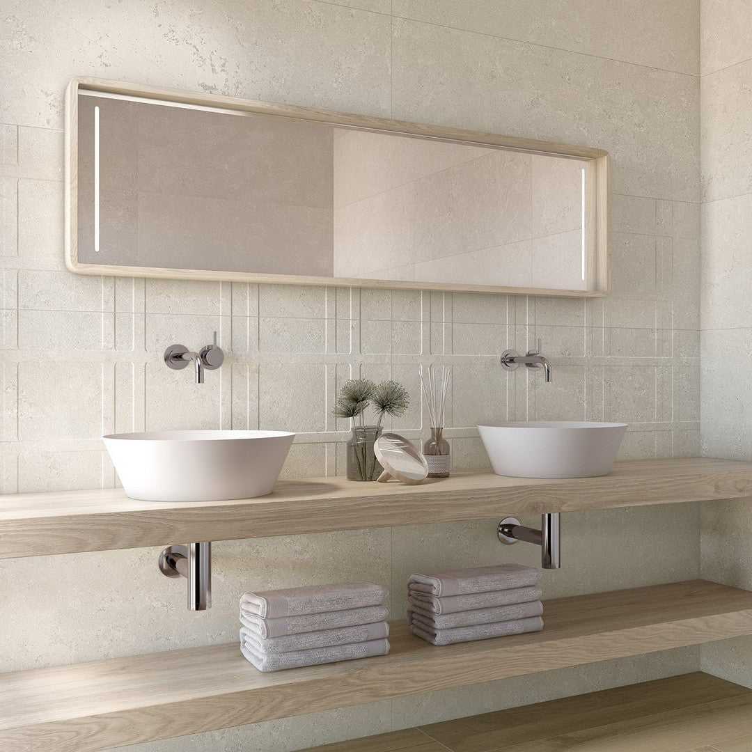 Crossville-Caliza-18-x-48-Texture-Carved-3D-Ceramic-Wall-Tile-Capri