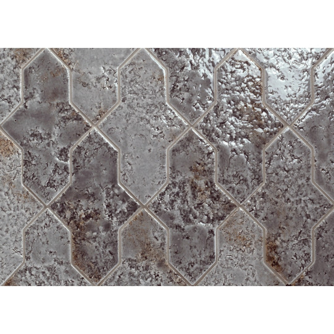 Crossville-Gibraltar-2.5-x-7-Semi-Gloss-Amulet-Shape-Porcelain-Tile-Gray