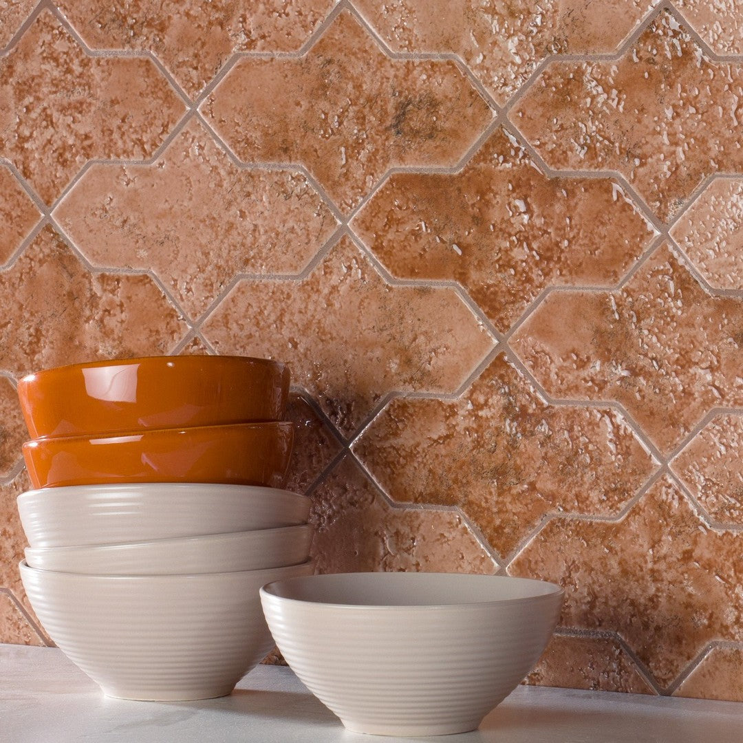 Crossville-Gibraltar-2.5-x-7-Semi-Gloss-Amulet-Shape-Porcelain-Tile-Terra