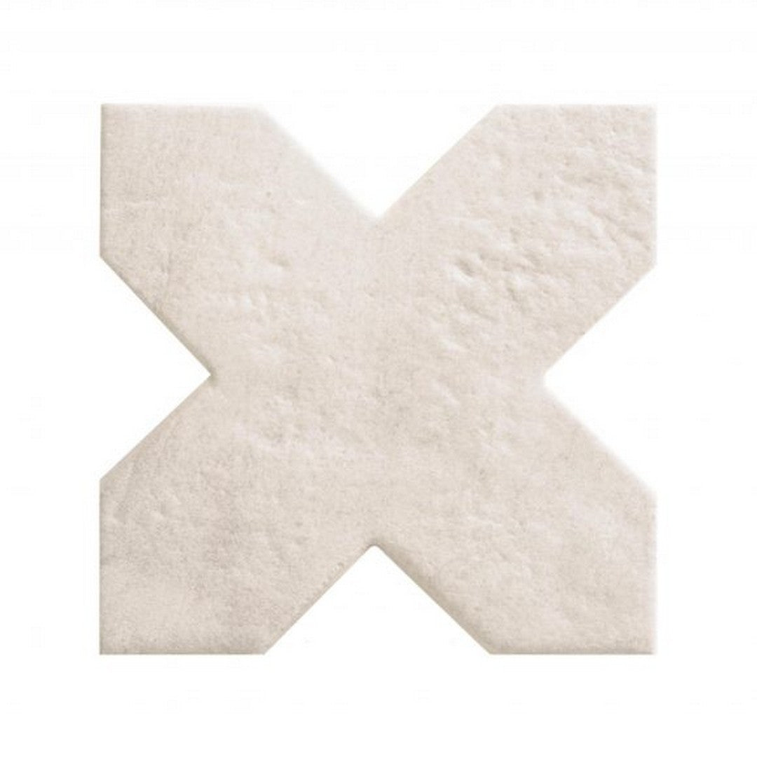 Crossville Valencia 6" x 6" Matte Ceramic Tile (Star & Cross)