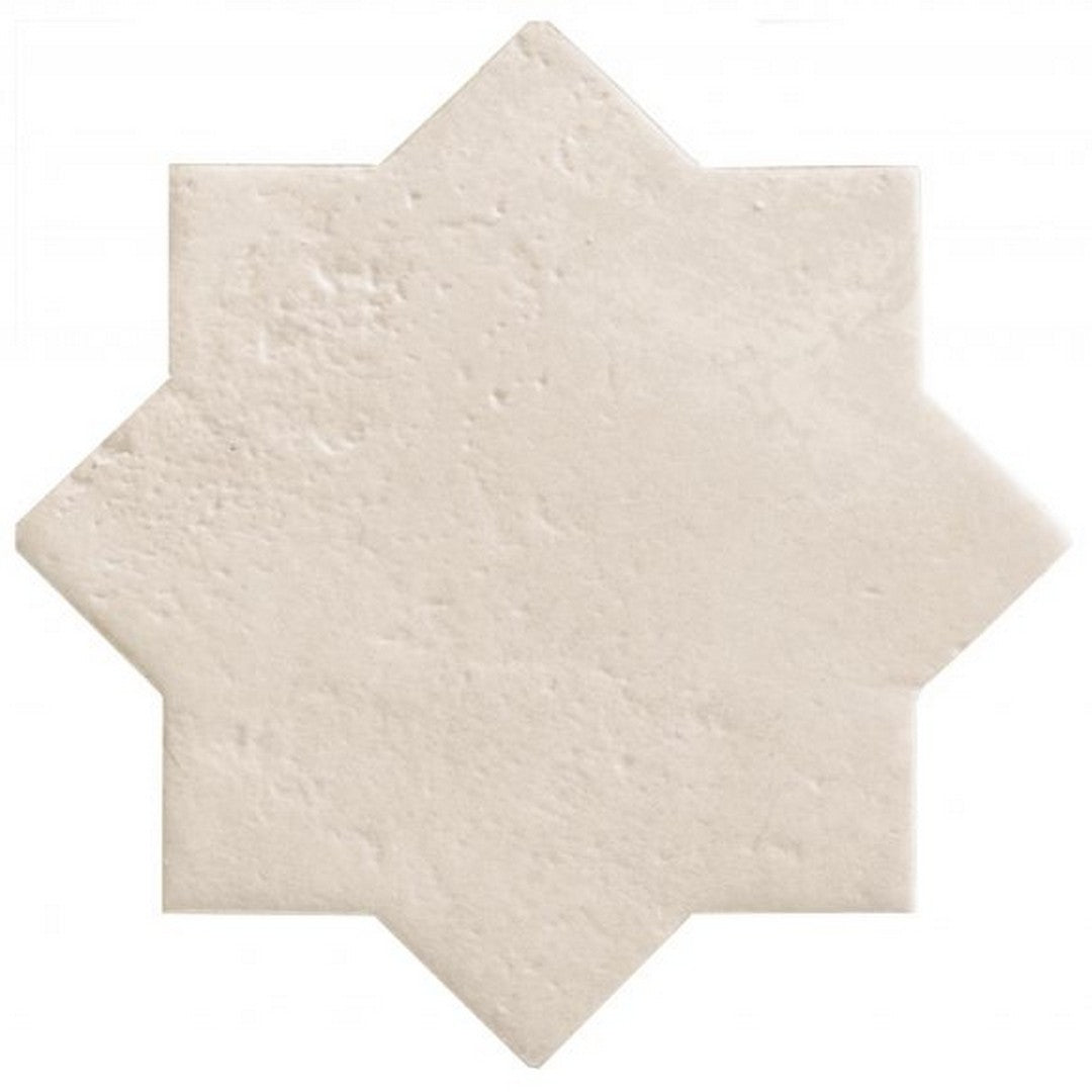 Crossville Valencia 6" x 6" Matte Ceramic Star Tile