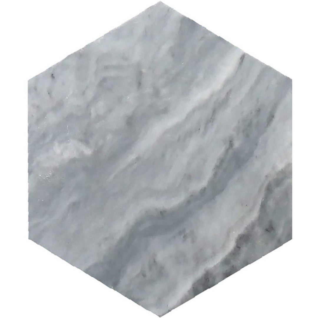 MiR Seattle 10" x 10" Honed Marble Hexagon Tile
