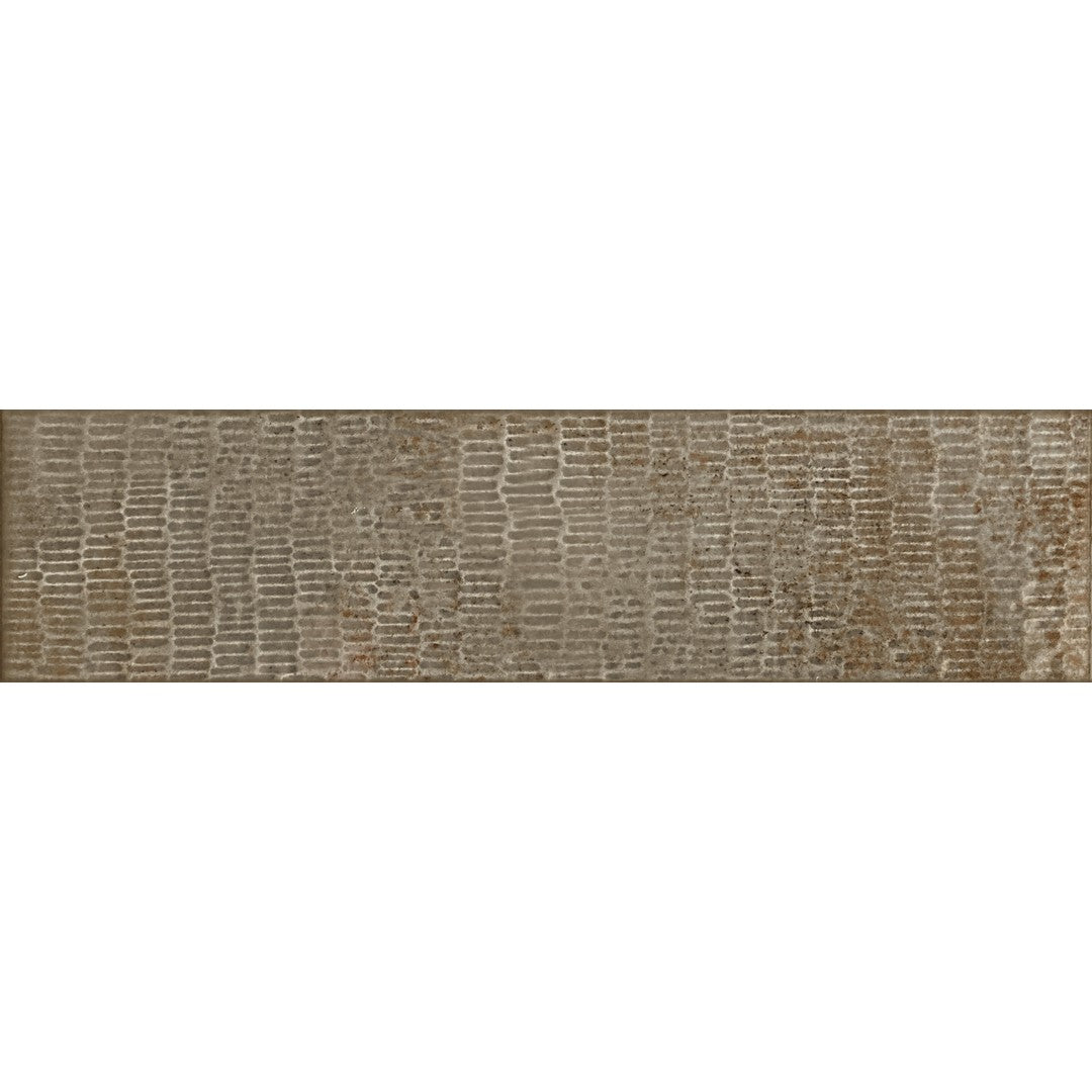 Settecento Inciso 3" x 12" Glossy Grooved Texture Porcelain Wall Tile