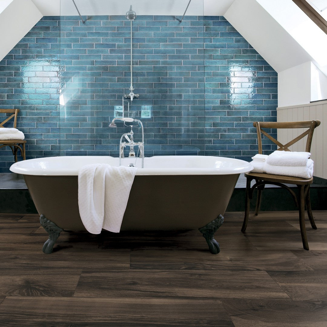 Settecento-Oxida-3-x-12-Glossy-Porcelain-Wall-Tile-Blue