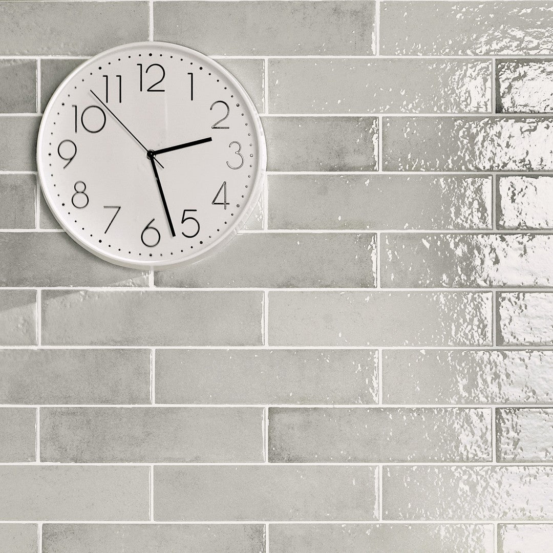 Settecento-Oxida-3-x-12-Glossy-Porcelain-Wall-Tile-Clay