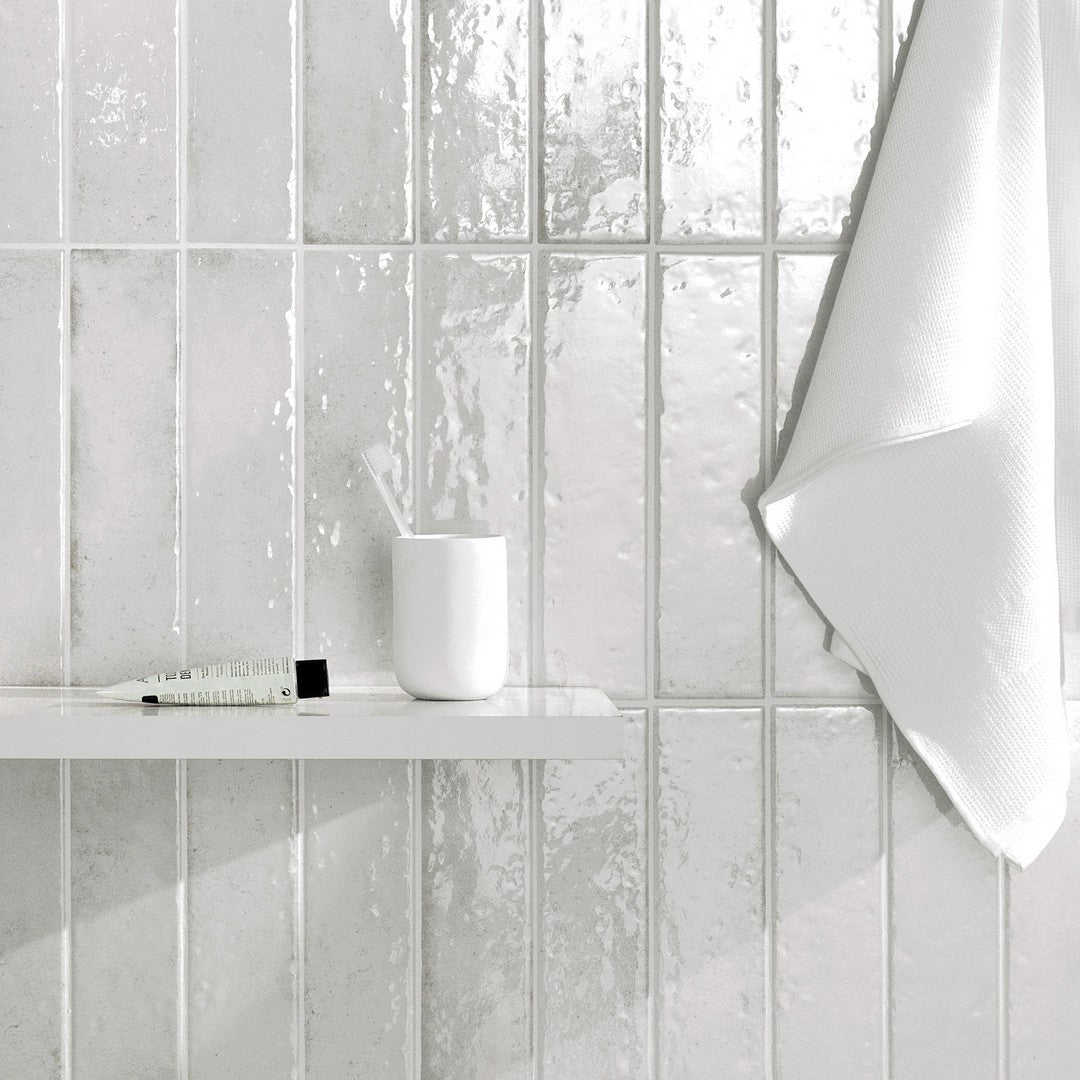 Settecento-Oxida-3-x-12-Glossy-Porcelain-Wall-Tile-White