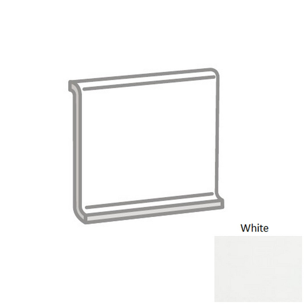 Emser Source 2" x 2" Matte Porcelain Cove Base