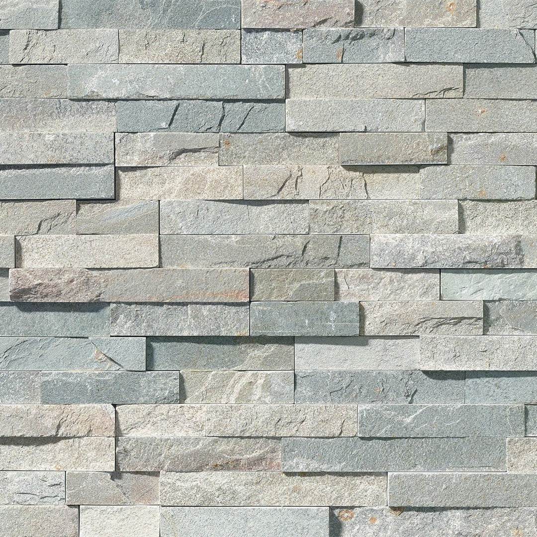 Bedrosians Slate Sierra Grey 6" x 24" Ledger