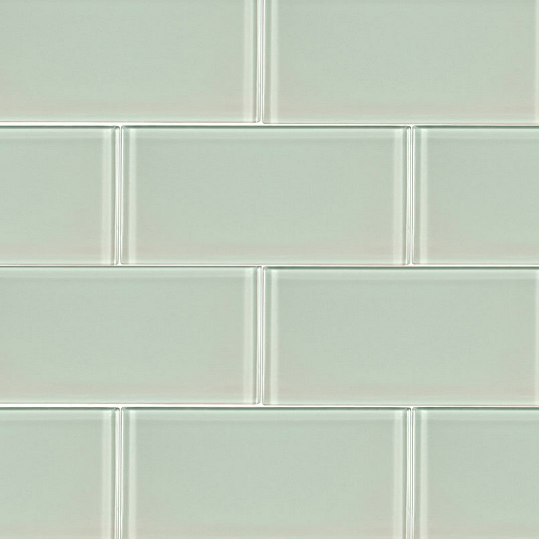 MS International Arctic Ice 3" X 6" Glass Tile