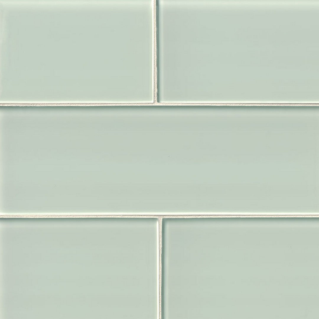 MS International Arctic Ice 4" x 12" Glass Tile