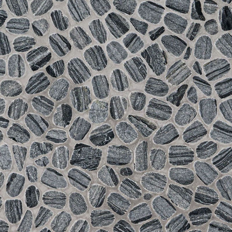 MS International Rio Lago 12" x 12" Tumbled Natural Stone Mosaic