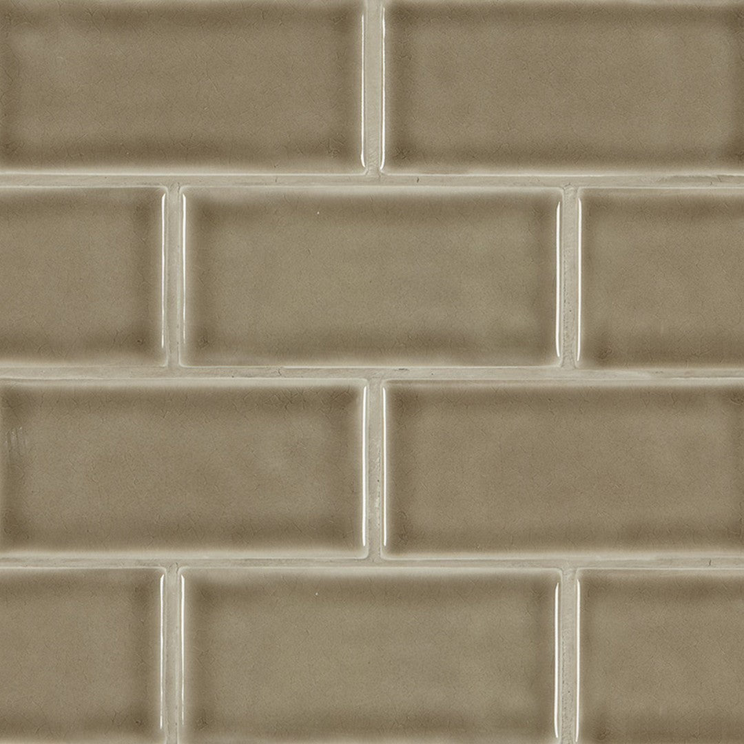 MS International Highland Park 3" x 6" Glossy Ceramic Tile