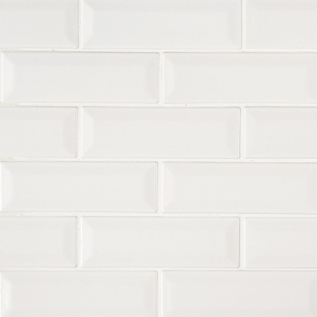 MS International Highland Park 12" x 12" Glossy Brick Ceramic Tile