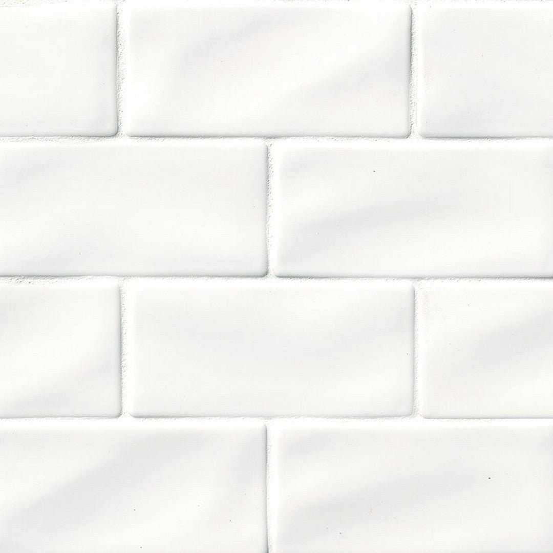 MS International Highland Park 3" x 6" Glossy Ceramic Tile