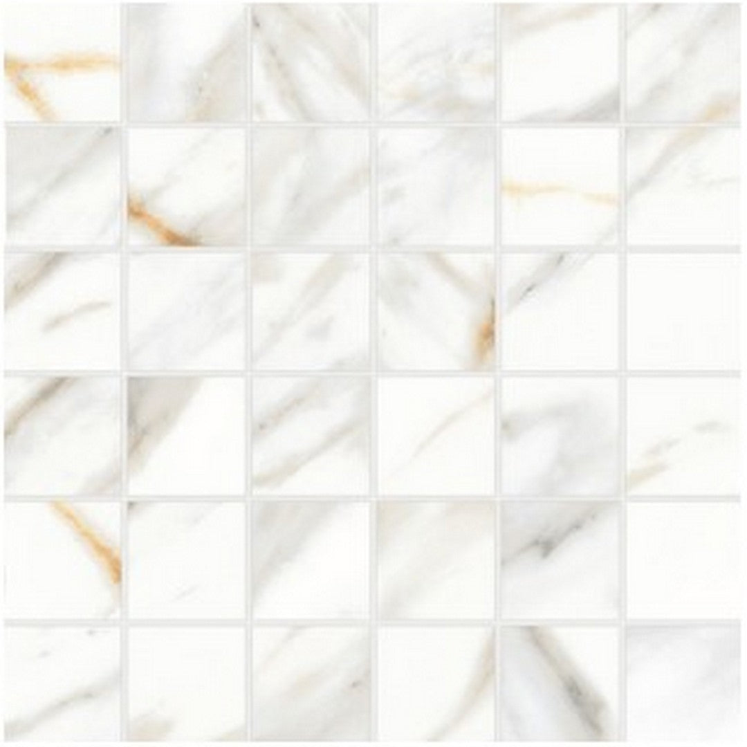 Bedrosians Shandar 12" x 12" Matte Glazed Porcelain 2" Mosaic (Sale)