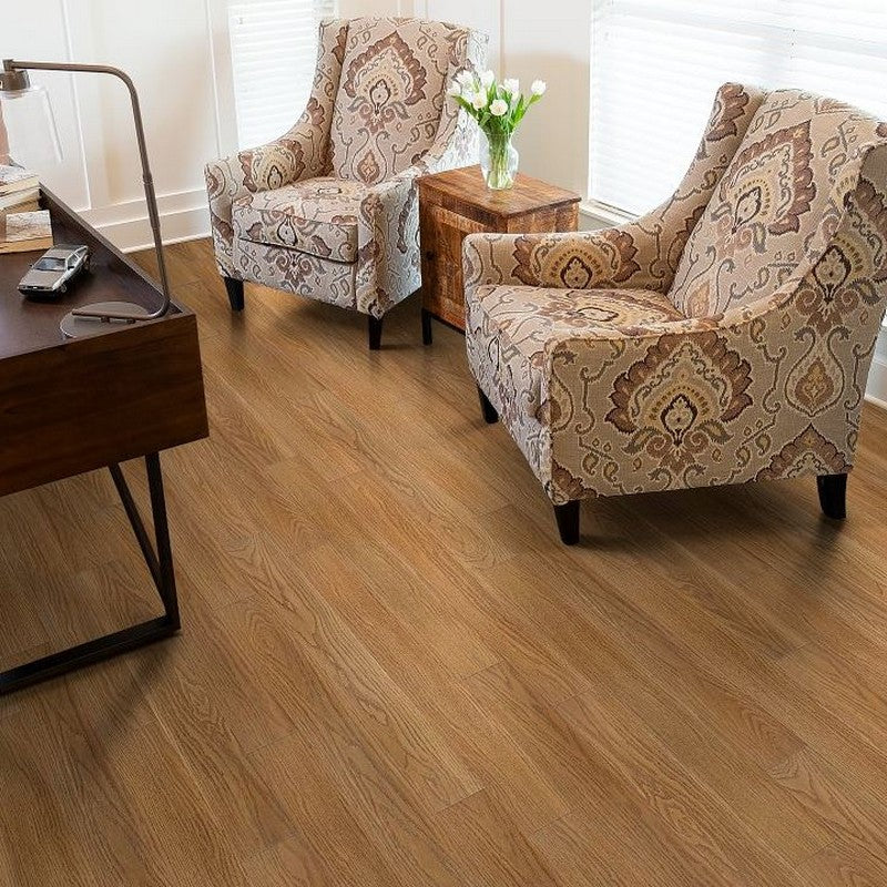 Shaw-Traditions-5"-x-48"-WPC-Vinyl-Plank-20-mil-Gunstock-Oak