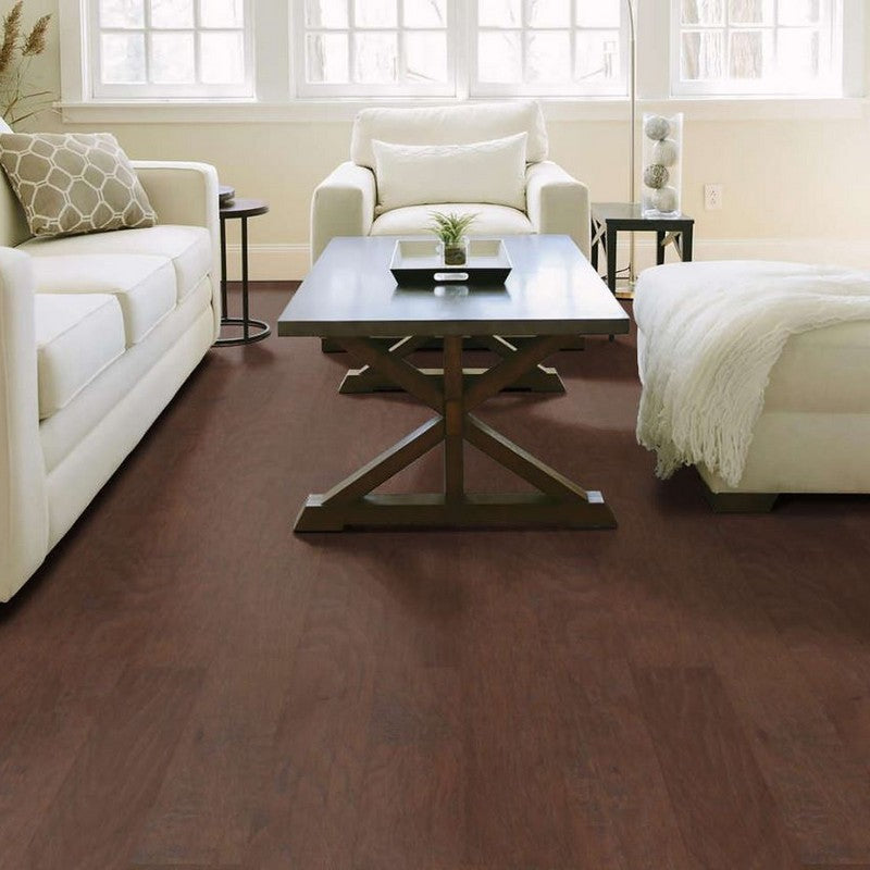 Shaw-Pebble-Hill-Hcky-5"-Engineered-Hardwood-Plank-Weathered-Saddle