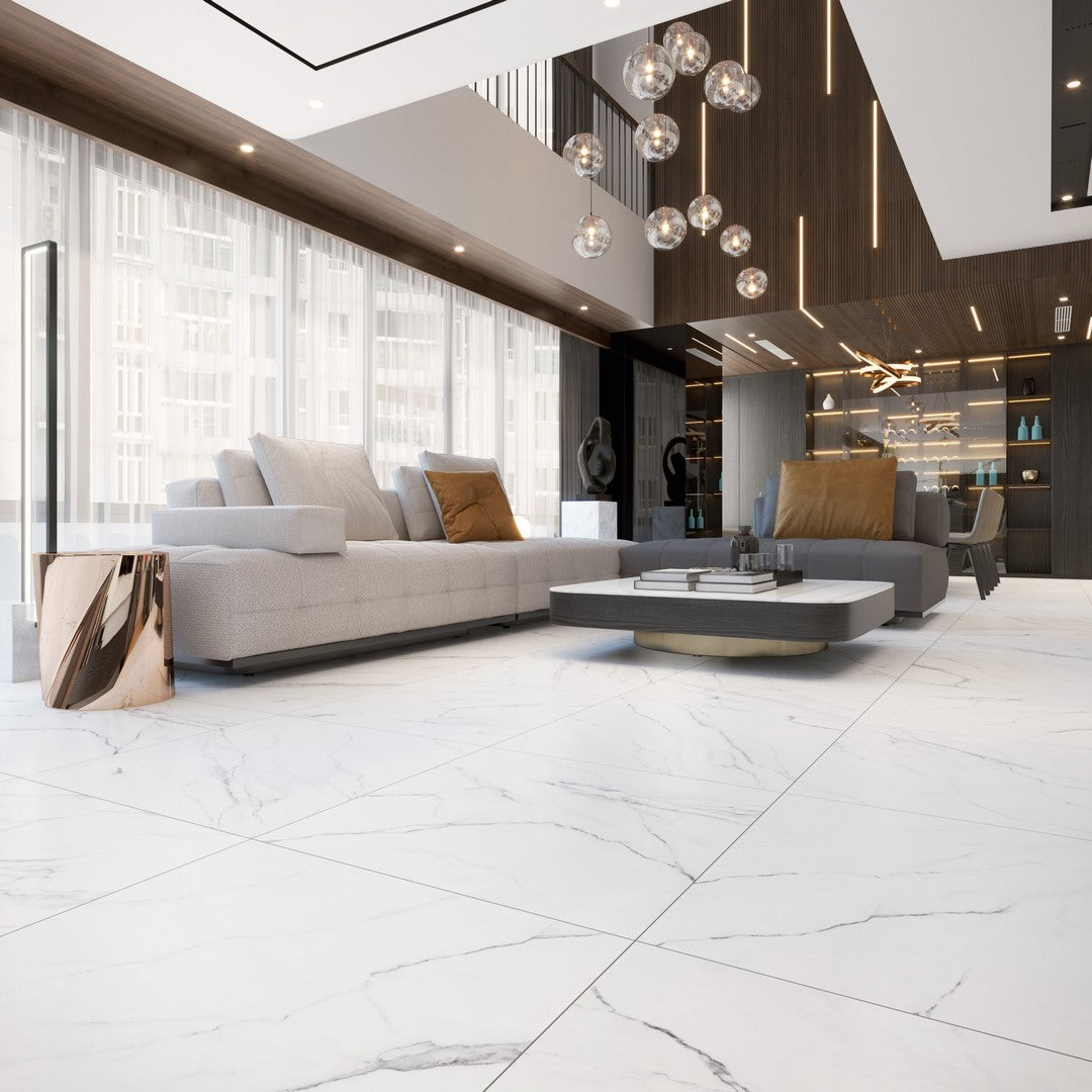 Tesoro-Olimpo-28-x-28-Rectified-Matte-Porcelain-Tile-Statuario