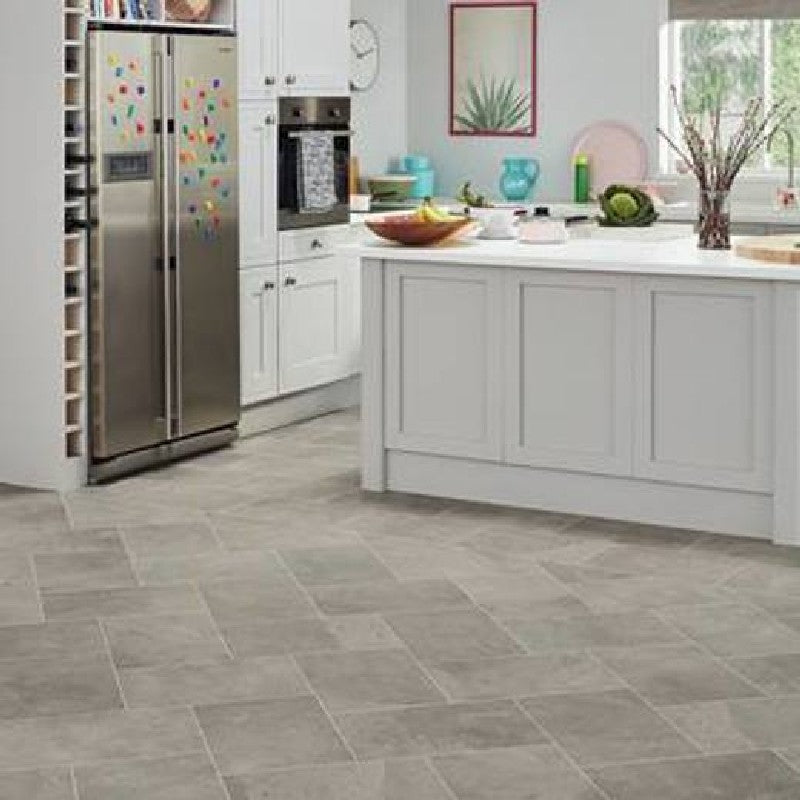Karndean-Knight-Gluedown-12-x-18-Luxury-Vinyl-Tile-12mil-Grey-Riven-Slate