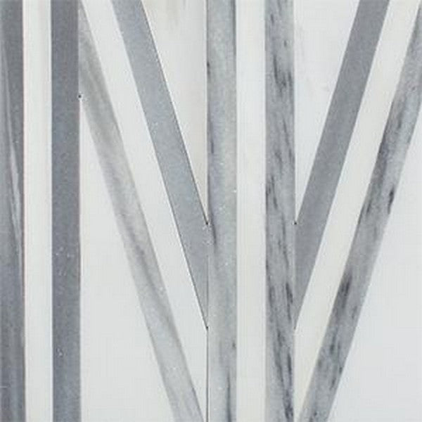 Tesoro Waterjet 11.75" x 11.75" Bookmatch Natural Stone Mosaic