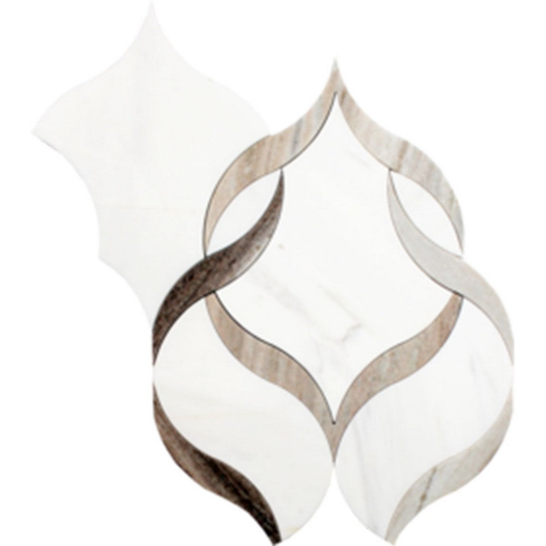 Tesoro Waterjet 10.25" x 11.75" Hera Natural Stone Mosaic