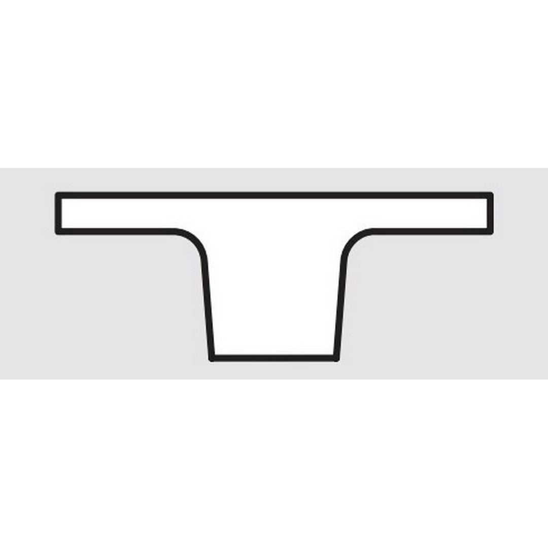 Tesoro Premierlux 1.625" x 86" Hardwood T-Molding