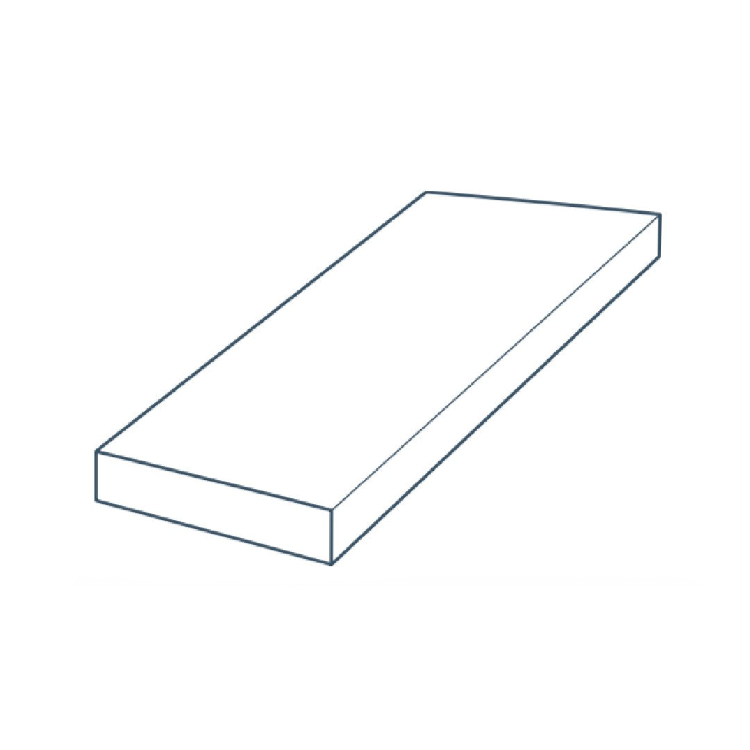 Crossville Backyard Chill 12" x 24" Matte Porcelain 2cm Coping