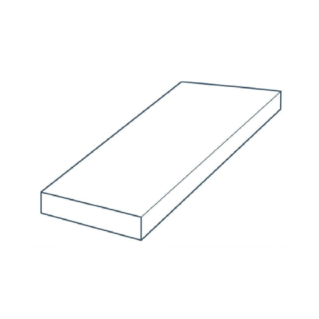 Crossville Campground 16" x 32" Grip Porcelain 2cm Modern Coping